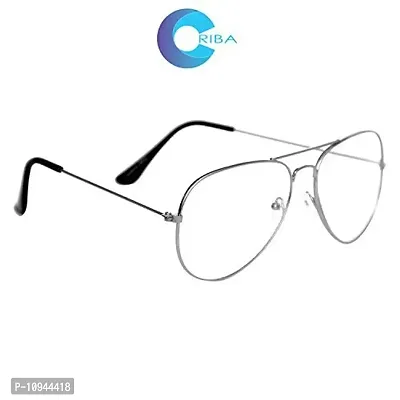 Criba Gradient Goggle Unisex Sunglasses - (white Frame white aviatororr|40|White Color Lens)-thumb2