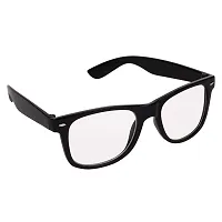 Criba's_Wayfarer, Rectangular (White & Mercury) & Aviator (Grey) Style_UV Protected Sunglasses_Unisex_Combo Pack of 4-thumb2