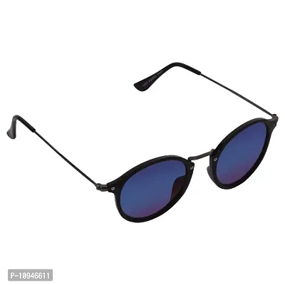 Criba Gradient Aviator Unisex Sunglasses - (oval mercury 2589|40|Brown Color Lens)