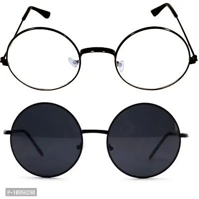 Buy CRIBA Round Sunglasses Black For Men & Women Online @ Best Prices in  India | Flipkart.com