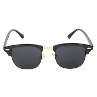 Criba Gradient Aviator Unisex Sunglasses - (jordon blac kgreen|40|Grey Color Lens)-thumb1