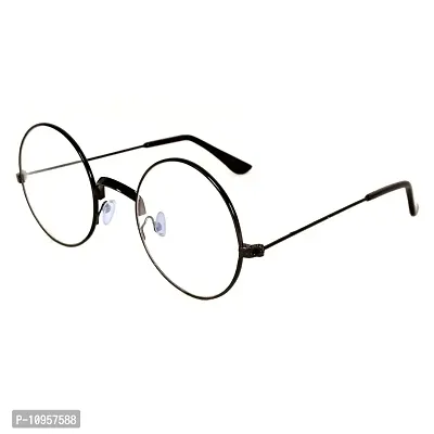 Criba Gradient Wayfarer Unisex Sunglasses - (round blk clr_CRLK15|40|Grey Color Lens)-thumb2