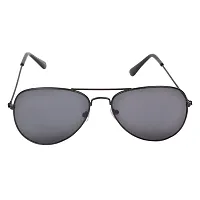 Criba UV Protected Aviator and Rectangle Men “Sunglasses Combo of 3” - (Criba_Set3_Sunglss_10|40|Yellow & Light Maroon & Grey Lens)-thumb2
