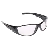 Criba UV Protected Aviator & Wrap Men “Sunglasses Combo of 3” - (Criba_3_Set3_Sunglss_23|40|White & Light Yellow Lens)-thumb1