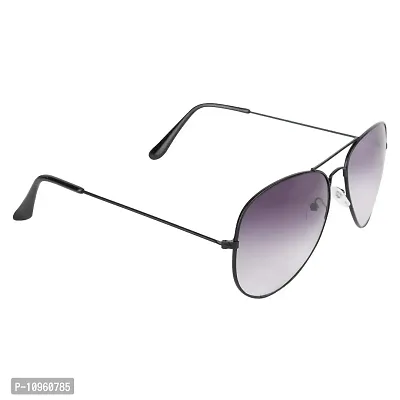 Criba's_Wayfarer, Rectangular (White & Mercury) & Aviator (Grey) Style_UV Protected Sunglasses_Unisex_Combo Pack of 4-thumb5