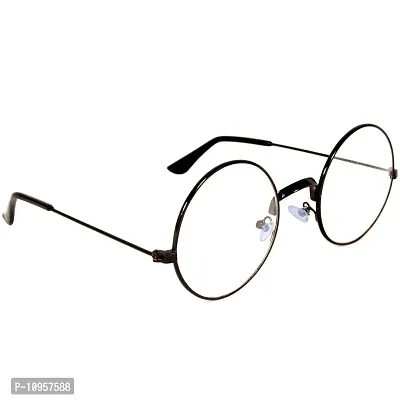 Criba Gradient Wayfarer Unisex Sunglasses - (round blk clr_CRLK15|40|Grey Color Lens)-thumb3
