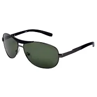 Criba Gradient Aviator Unisex Sunglasses - (red boxx combo 1020|40|Black Color Lens)-thumb1