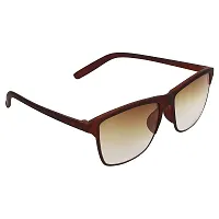 CRIBA Stylish Brown and  Mercury  UV400 S  Sunglasses - Combo-thumb1