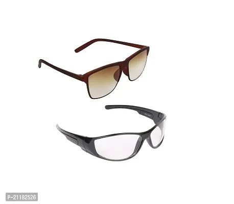 Criba  Brown and  nd wt  UV400 S  Sunglasses - Combo