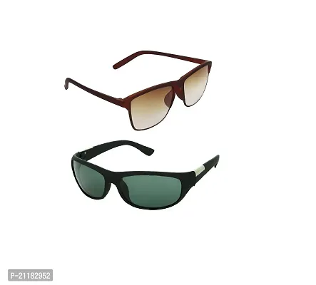 Criba  Brown and 2053 blk  Sunglasses - Combo