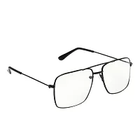 CRIBA Stylish Slim black fream _ clear glass  UV400 S  Sunglasses-thumb1