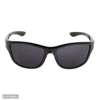 Criba Sporty Night Drive Black Unisex CRLK03|40|Black Color Lens) Men Sunglasses