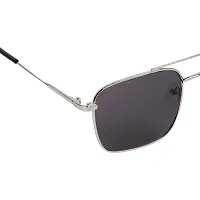 CRIBA Stylish 3076 Silver Black Sqr  UV400 S  Sunglasses-thumb1
