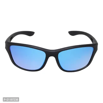 Criba  Sports Unisex Men ( Night drive blk blue )Safety eye wear  UV400 S  Sunglasses-thumb0