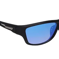 Criba  Sports Unisex Men ( Night drive blk blue )Safety eye wear  UV400 S  Sunglasses-thumb2