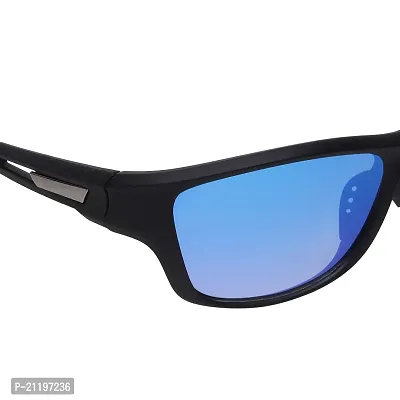 Criba  Sports Unisex Men ( Night drive blk blue )Safety eye wear  UV400 S  Sunglasses-thumb3