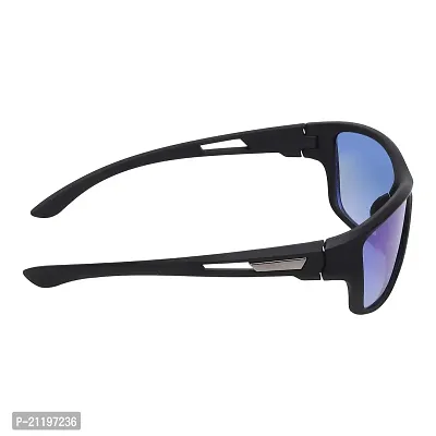 Criba  Sports Unisex Men ( Night drive blk blue )Safety eye wear  UV400 S  Sunglasses-thumb4