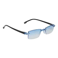 criba  Eye wear Slim  Blue Rimless Retro Style Sunglasses for Men And Women  Protect lens --thumb1