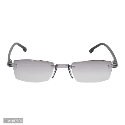 Criba  Rimless Blue  Block  Grey  Eye  Protect Lens sunglasses