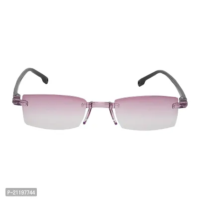 Criba  Rimless Blue  Block  Pink  Colour  Eye  Protect Lens UV400 S Sunglasses