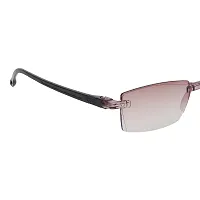 Criba   Red Blue Block  Rimless Retro Style Men And Women Sunglasses for  Eye Protect lens --thumb2