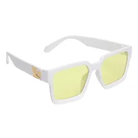 211  Grey + Badshah Plastic Yellow UV400  Sunglasses Combo-thumb2