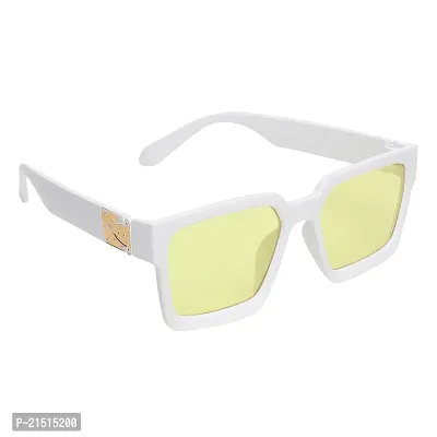 211  Grey + Badshah Plastic Yellow UV400  Sunglasses Combo-thumb3