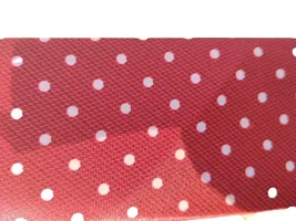 Navkar Crafts Necktie with Pocket Square set Red-thumb1