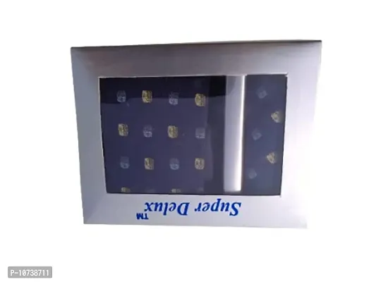 Navkar Crafts Necktie with Pocket Square set Blue Multicolor-thumb2
