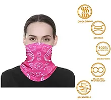 Cutewing Paisley Headband Bandanas Magic Headwrap Elastic Seamless Neck Gaiter Balaclava UV Resistence Sport Headwear for Yoga Hiking Riding(12PCS)-thumb3