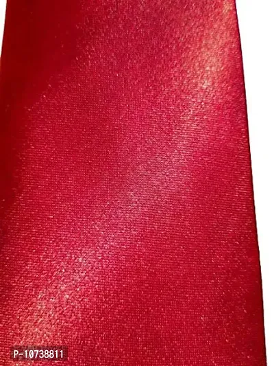 Navkar Crafts Men Premium Formal Neck Tie For Men (Dark Red)-thumb2