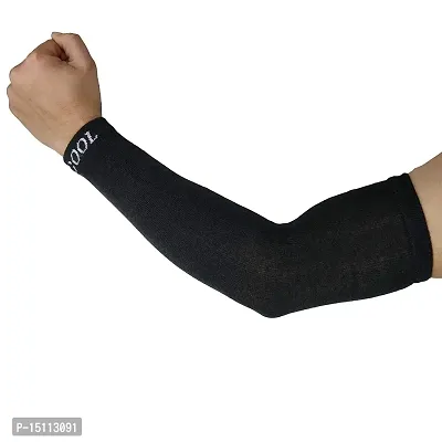 Navkar Crafts Men  Women Girls Boys Kids Cotton Sports Arm Sleeves-thumb3