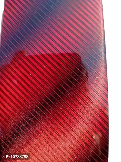 Navkar Crafts Men Premium Formal Neck Tie For Men (Multi Red )-thumb2