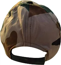 Navkar Crafts Army Print caps for Men Basic Everyday Camouflage Style Cap-thumb2