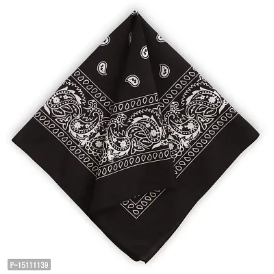 Navkar Crafts Bandanas for Men  Women - Paisley Bandana - Head Wrap, Scarf - Large 21x21 Pack of 1