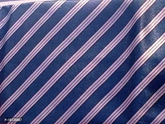 Navkar Crafts Men Premium Formal Neck Tie For Men (Check Blue)-thumb2