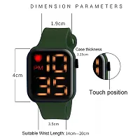 Navkar Crafts Latest New Generation Waterproof Digital LED Watch for Boys, Girls & Kids (Pne Needle Green)-thumb4