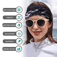 TAGVO Magic Headband Seamless Bandana Elastic Headwrap Scarf Tube Balaclava Neck Gaiter Multifunctional Headwear Neckwarmer Face Mask for Running Cycling Motorcycling Yoga Outdoors Sports (8 Pack)-thumb2