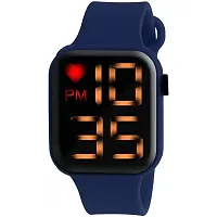 Navkar Crafts Latest New Generation Sports Waterproof Digital LED Watch for Boys, Girls & Kids (Ink Blue)-thumb3