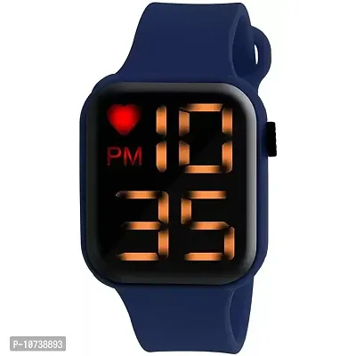 Navkar Crafts Latest New Generation Sports Waterproof Digital LED Watch for Boys, Girls & Kids (Ink Blue)-thumb4