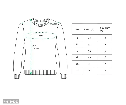 Stylish Woolen Self Pattern Cardigan For Women-thumb2