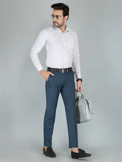 Stylish Cotton Solid Trouser For Men At Best Price