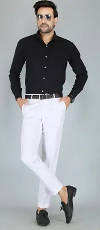 Best Selling Cotton Blend Formal Trousers 