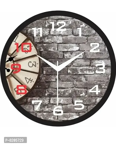 Stylish Plastic Analog Wall Clocks-thumb0