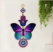 Wooden Made Wall Hanger for The Happiness and Prosperity, and Vastu Design Interior Exterior Wall Decor-thumb2