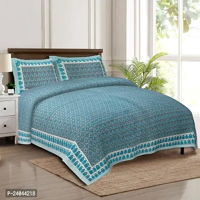 Comfortable Printed Bedsheet With 2 Pillow Covers