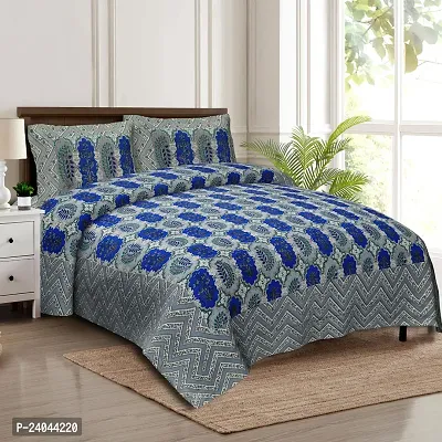 Comfortable Printed Bedsheet With 2 Pillow Covers