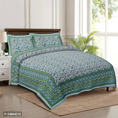 Comfortable Printed Bedsheet With 2 Pillow Covers