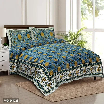 Comfortable Printed Bedsheet With 2 Pillow Covers