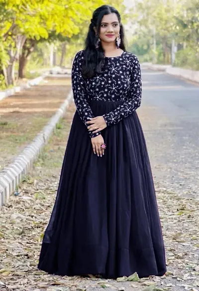 Attractive Georgette Gown for Women